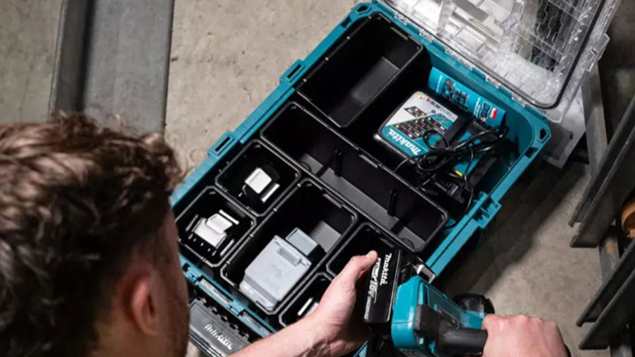 Ensemble de 4 boîtes à outils MAKTRAK Makita MAKTRAKSET4 Ensemble de 4 boîtes à outils MAKTRAK Makita MAKTRAKSET4